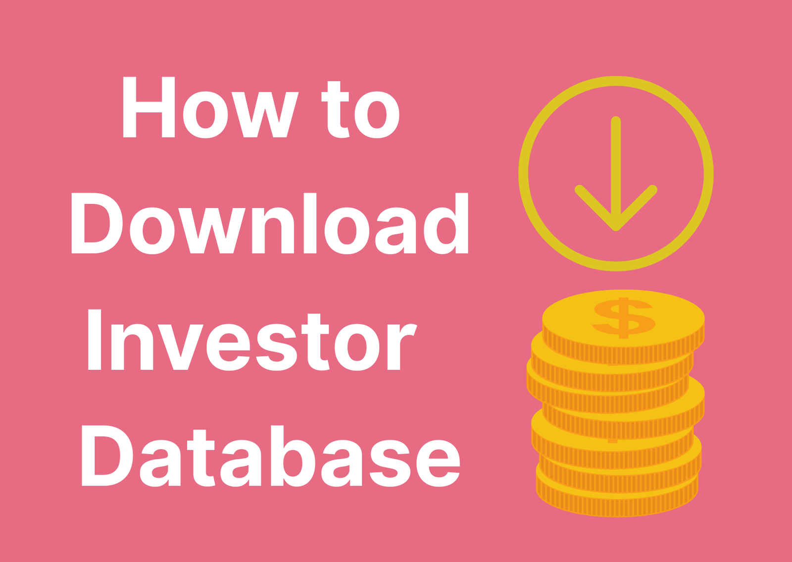 [Premium] Top 500 Angel Investor Data from India